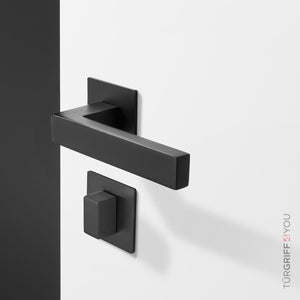 Türdrücker Nero Line WC