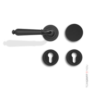 Türgriff Conturo Black matt WE links