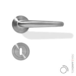 Türgriff Linea Pro aus Edelstahl buntbart