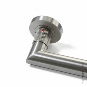 Click4Lock Türgriff Velora Round Edelstahl – abschließbare Türklinke