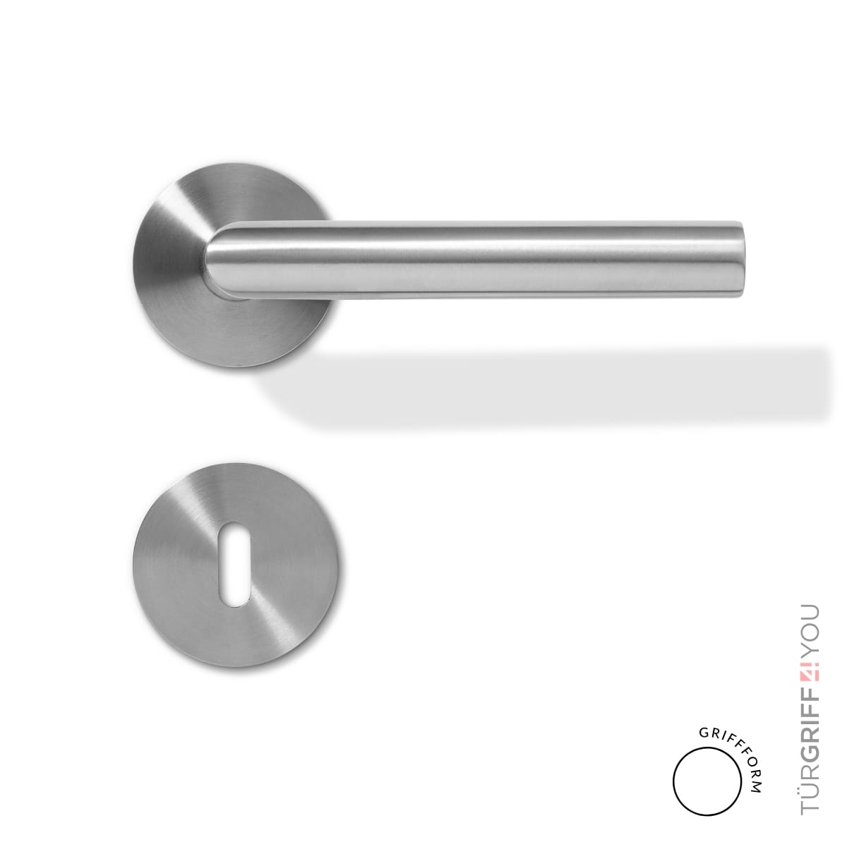 Türgriff FerLine Flat Edeltahl