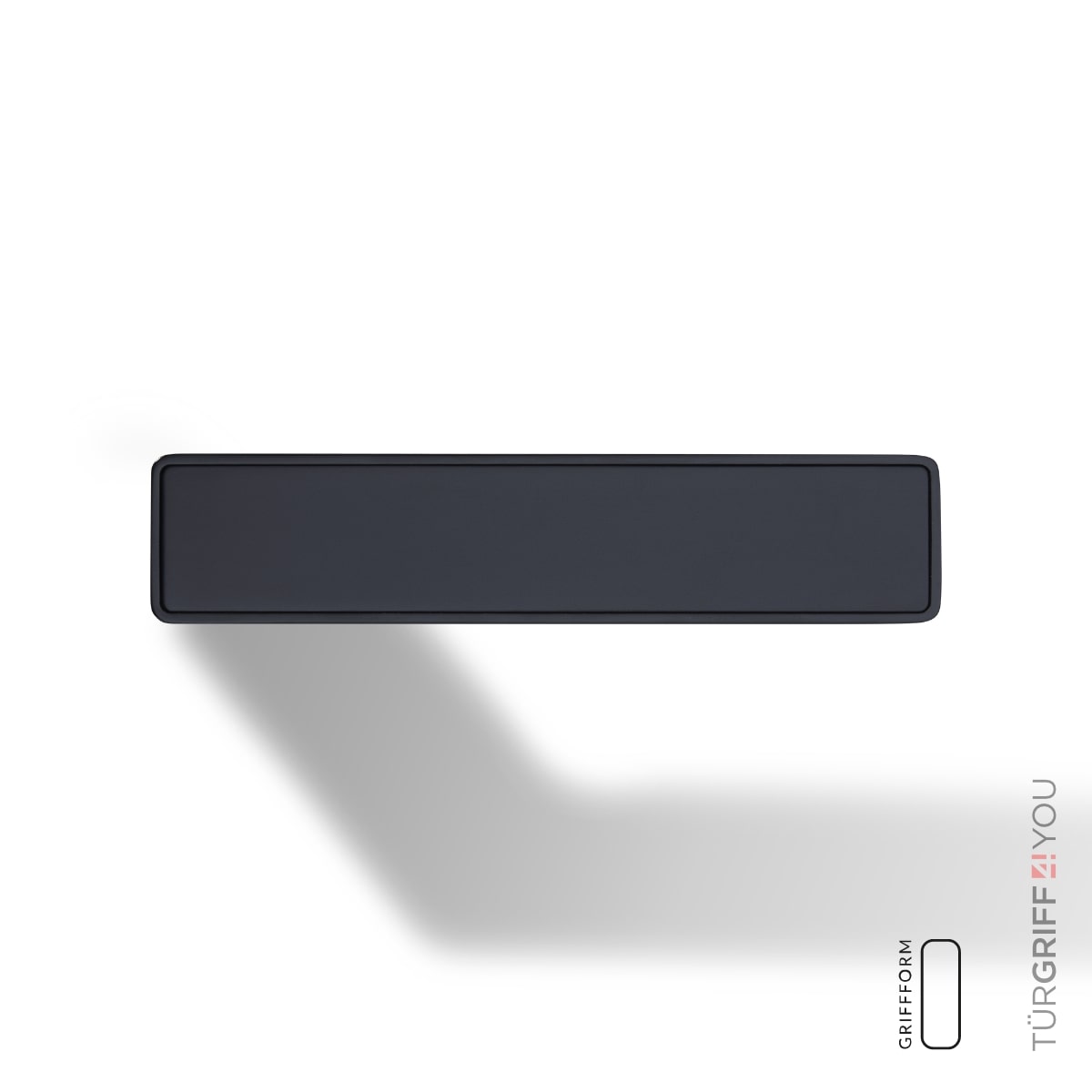 Smart2Lock Türgriff Forma Q schwarz matt