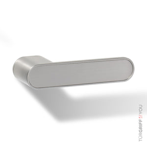 smart2lock Türgriff edelstahl mit inlay edelstahl