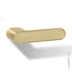 smart2lock Türgriff Forma gold mit inlay