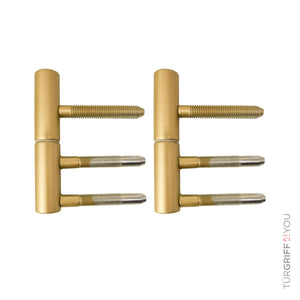 Türband-Set 2-teilig Gold für Holzzargen – Einbohrband