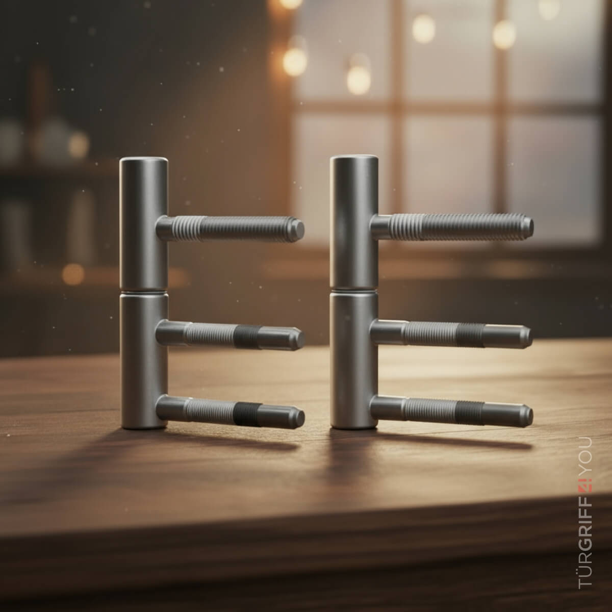 Türband 2 tlg. für Holzzargen Silber