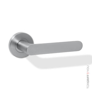 Click4Lock Türgriff Azari Edelstahl matt finish – abschließbare Türklinke