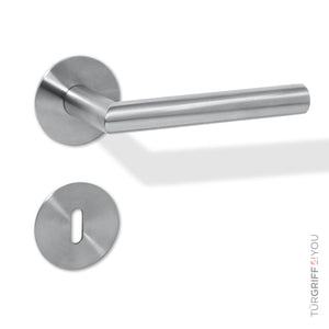 Türgriff Classico Flat Edelstahl matt – Seitenansicht