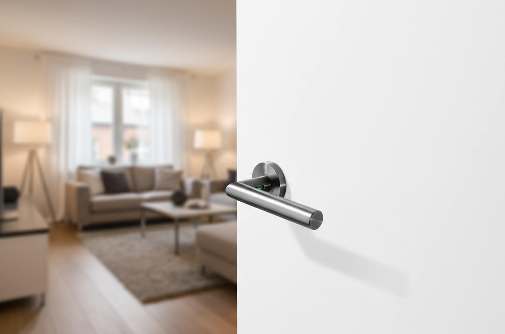 Click4Lock Türgriff – Verriegelung im Griff ohne Schlüssel