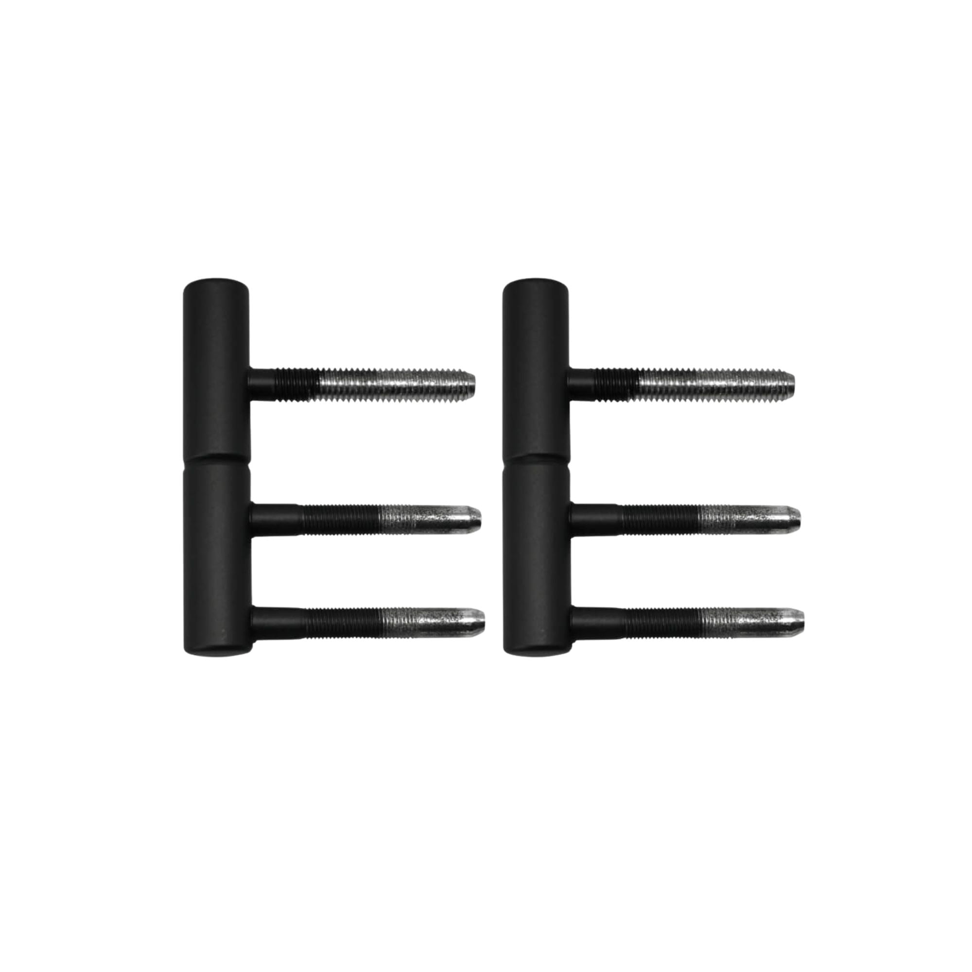 Kategoriebild 2-teilige Türbänder in schwarz matt