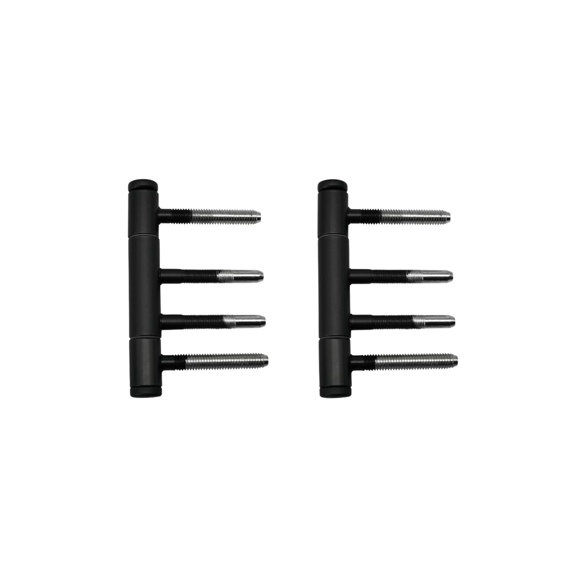 Kategoriebild 3-teilige Türbänder in schwarz matt