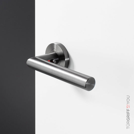 Click4Lock Türgriff Classico Graphitgrau – Verriegelung am Griff