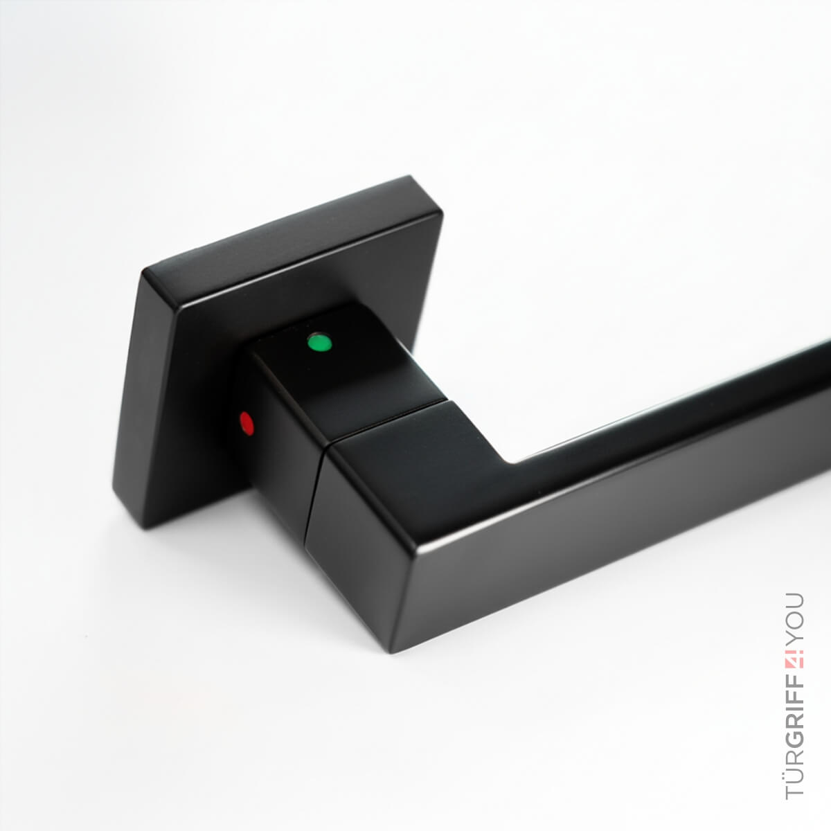 Click4Lock Türgriff Velora Quadr Schwarz Matt – Verriegelung im Griff