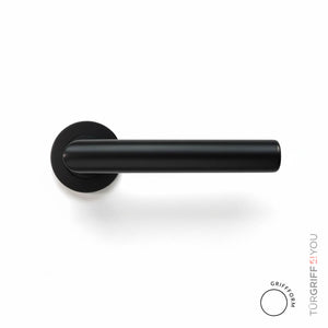 Schwarzer Türdrücker Velora bei Türgriff 4you