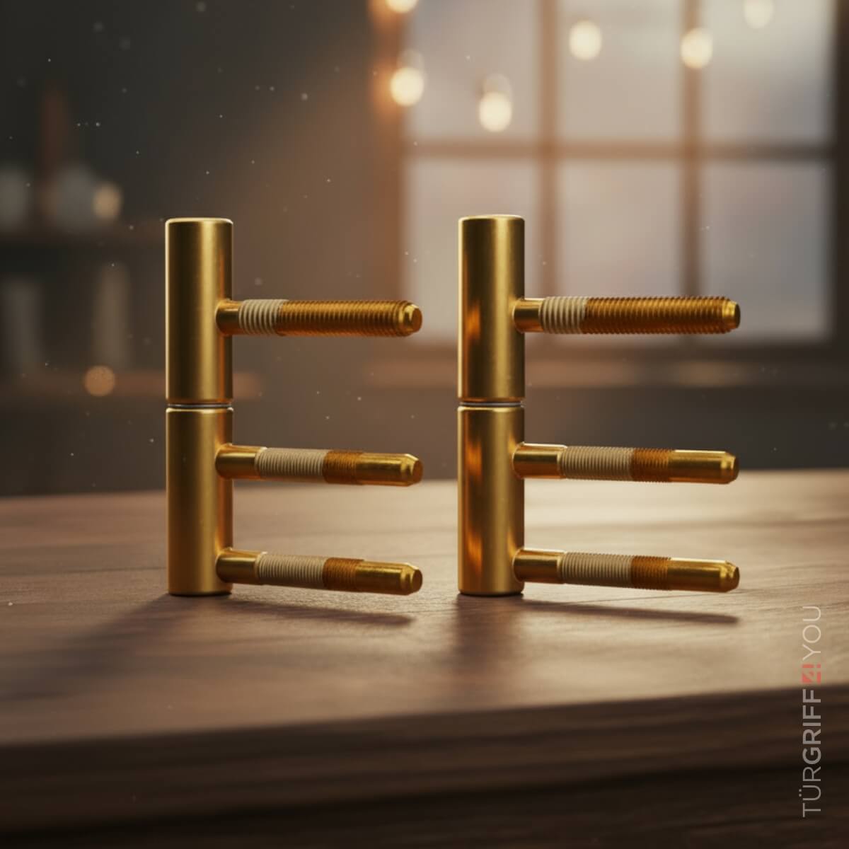 Türband 2 tlg. für Holzzargen Gold