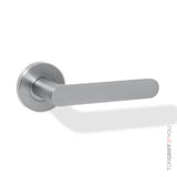 Click4Lock Türgriff Azari Edelstahl matt finish – abschließbare Türklinke