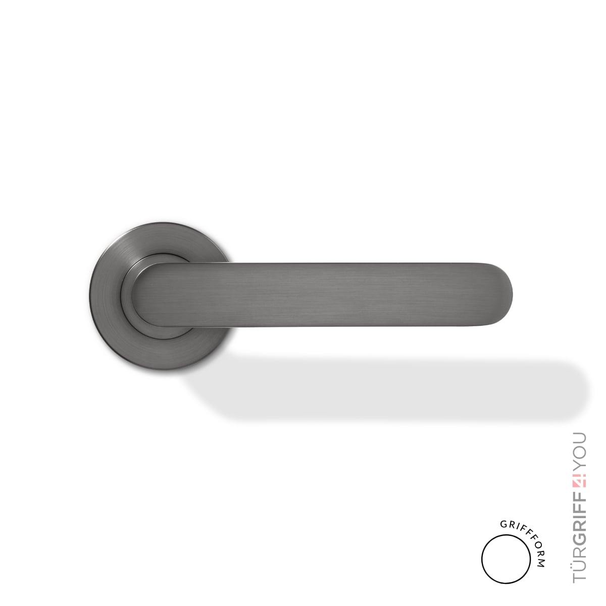 Türgriff Azari Grau - Premium Click4Lock Design in Grau matt