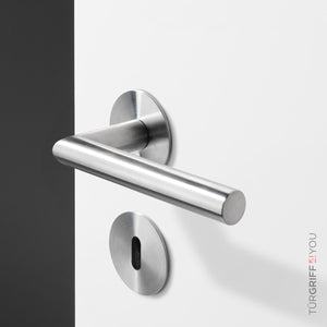 Türgriff Classico Flat Edelstahl matt – Detailansicht