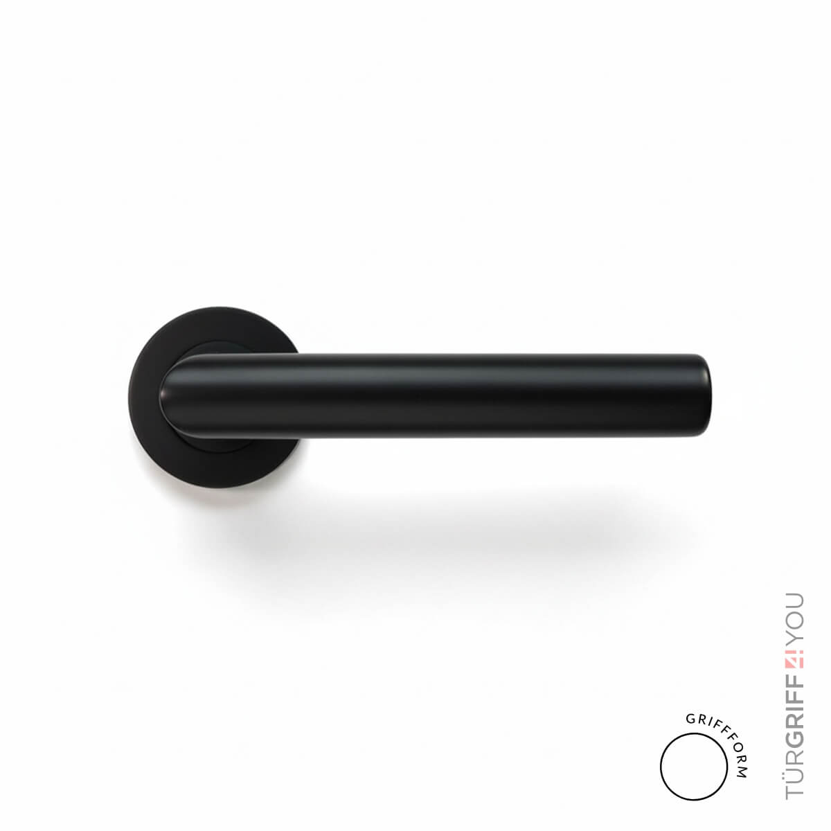Türgriff Velora Round Schwarz Matt – minimalistisches Design